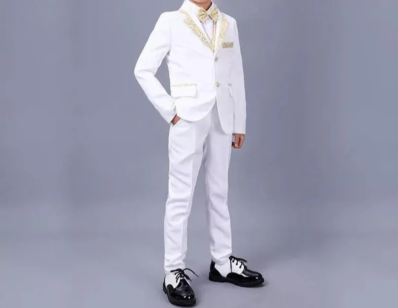 Boys formal wedding Tuxedo ring bearer wedding suit