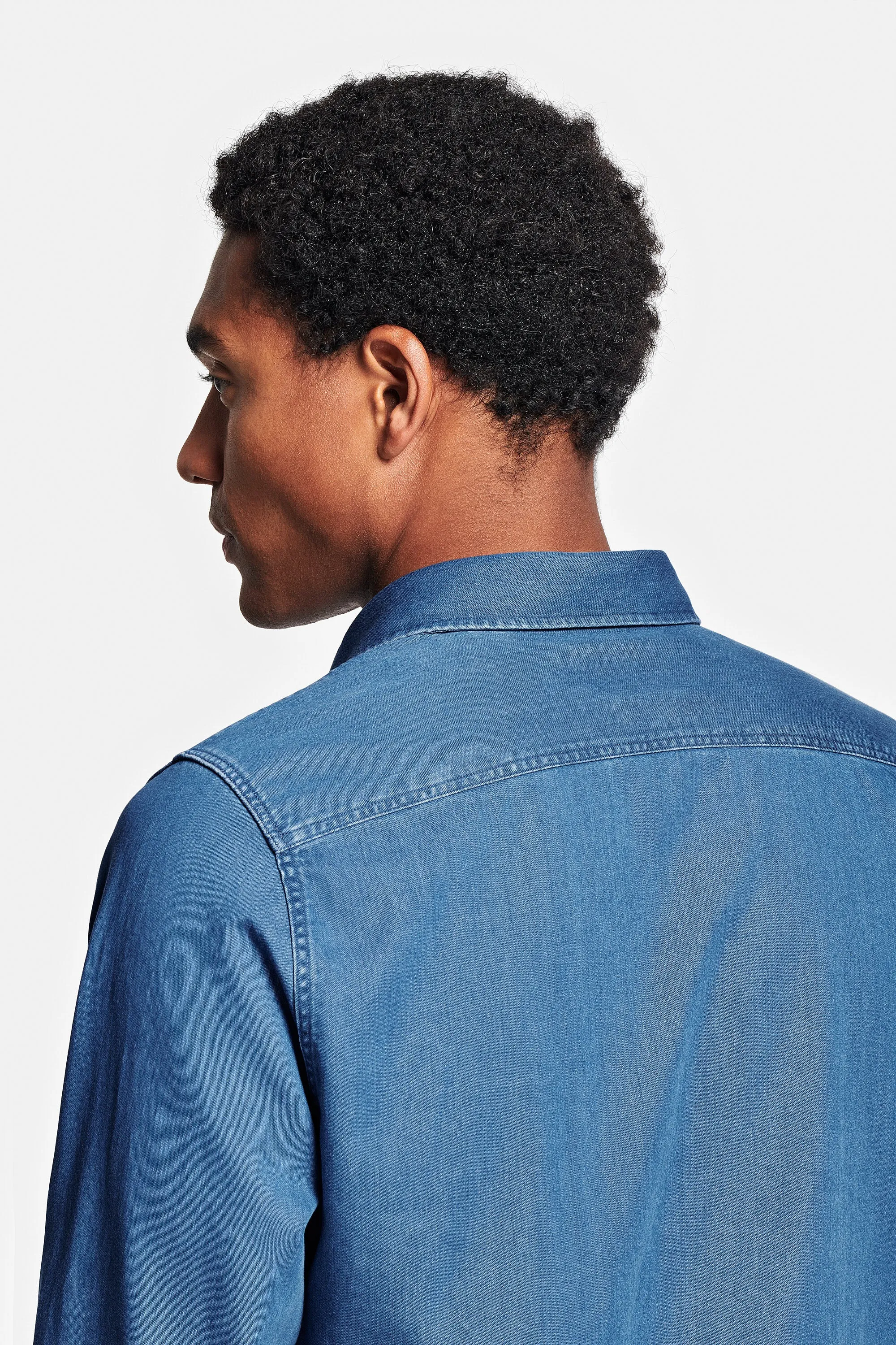Carlos * The Denim Shirt