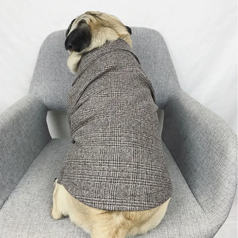 Churchill Tweed Dog Suit Jacket & Vest Separates