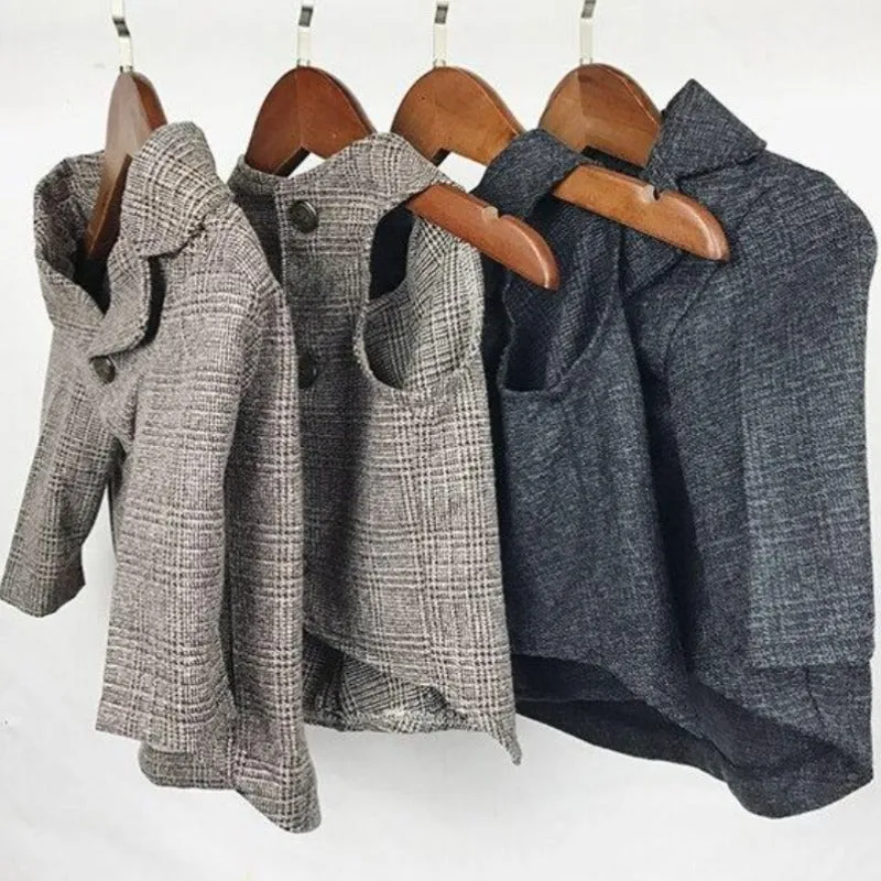 Churchill Tweed Dog Suit Jacket & Vest Separates