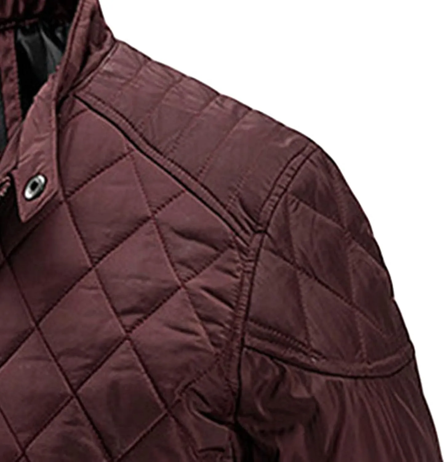 JEShifangjiusu Men'S Bomber Jacket Fall Winter Warm Jackets Outwear Zipper Pockets Full Zip Padded Coats Thick Jackets