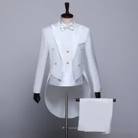 Mens 5 piece wedding Tuxedo Grooms Suit