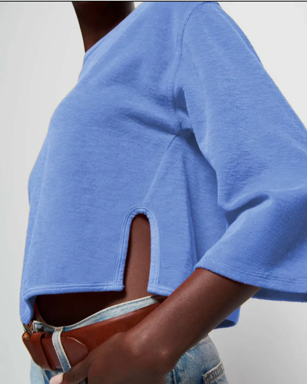 Nation Ltd. Fallon Terry Cloth Popover Sweatshirt