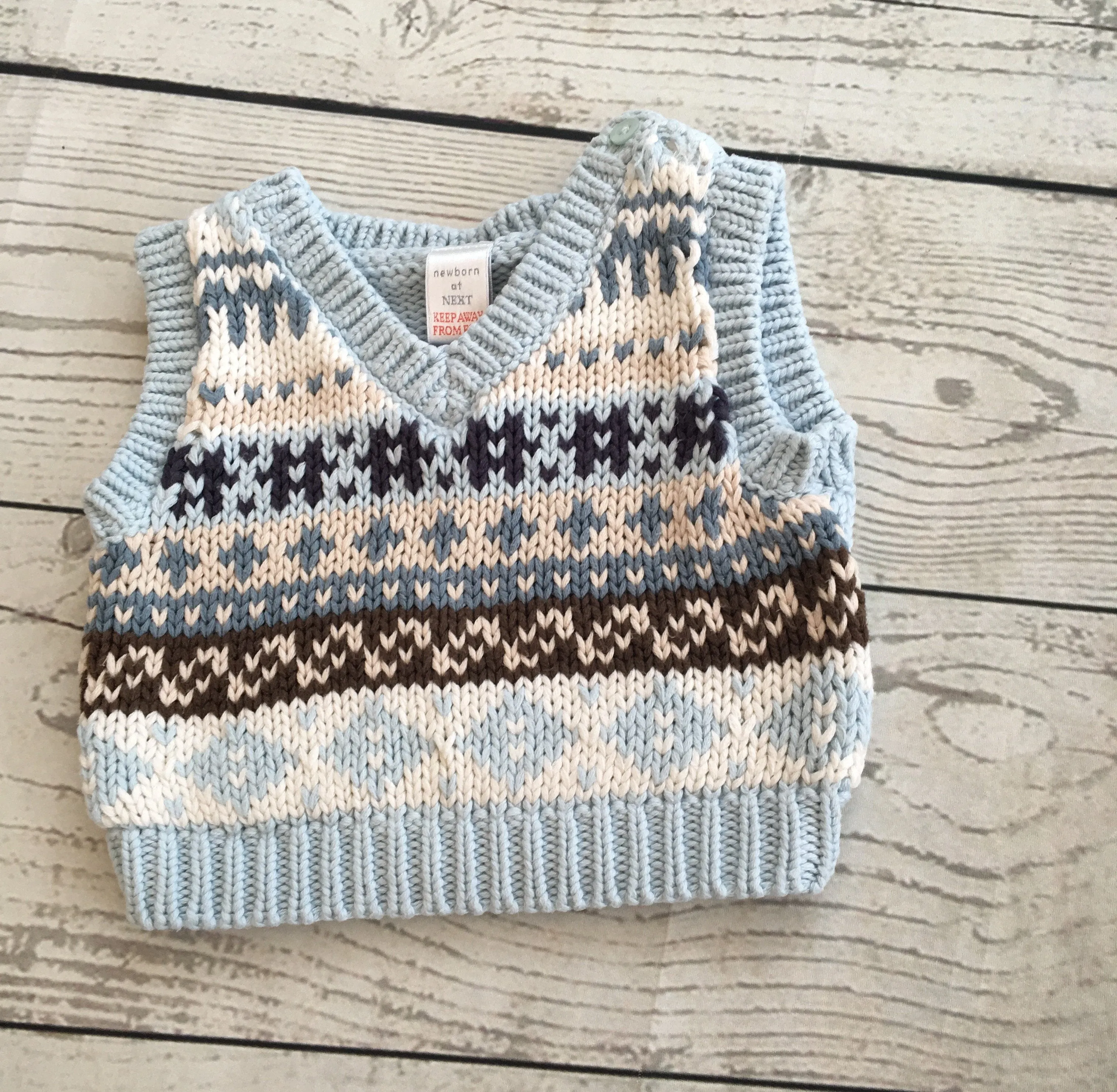 Newborn Knitted Tank Top