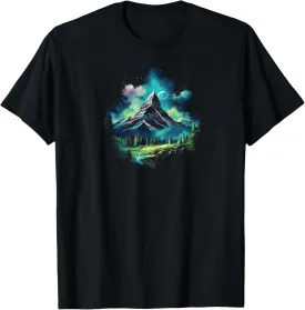 Serene Mountain Landscape T-Shirt