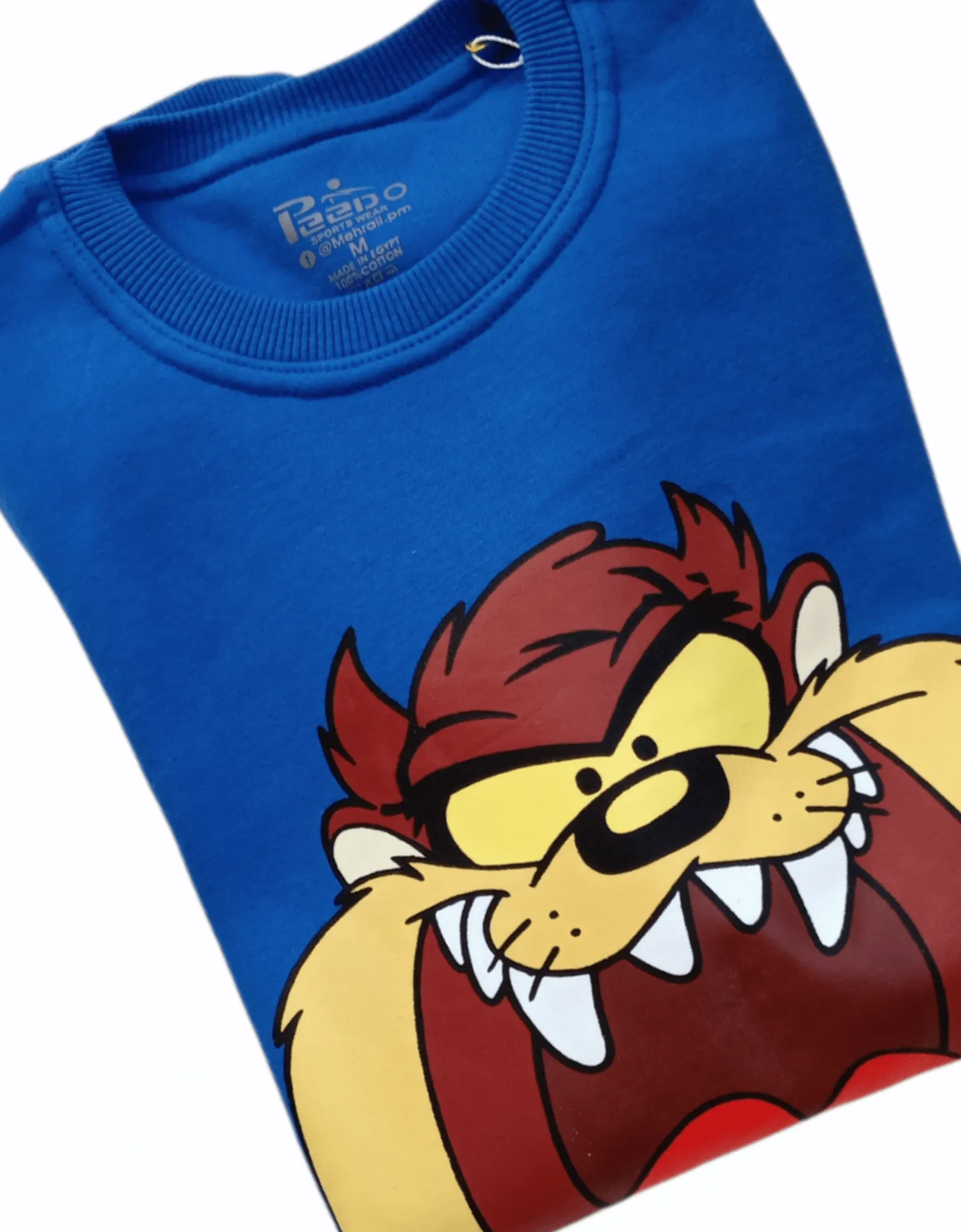 [slim-fit] Women TAZ Sweatshirt - Melton - Blue