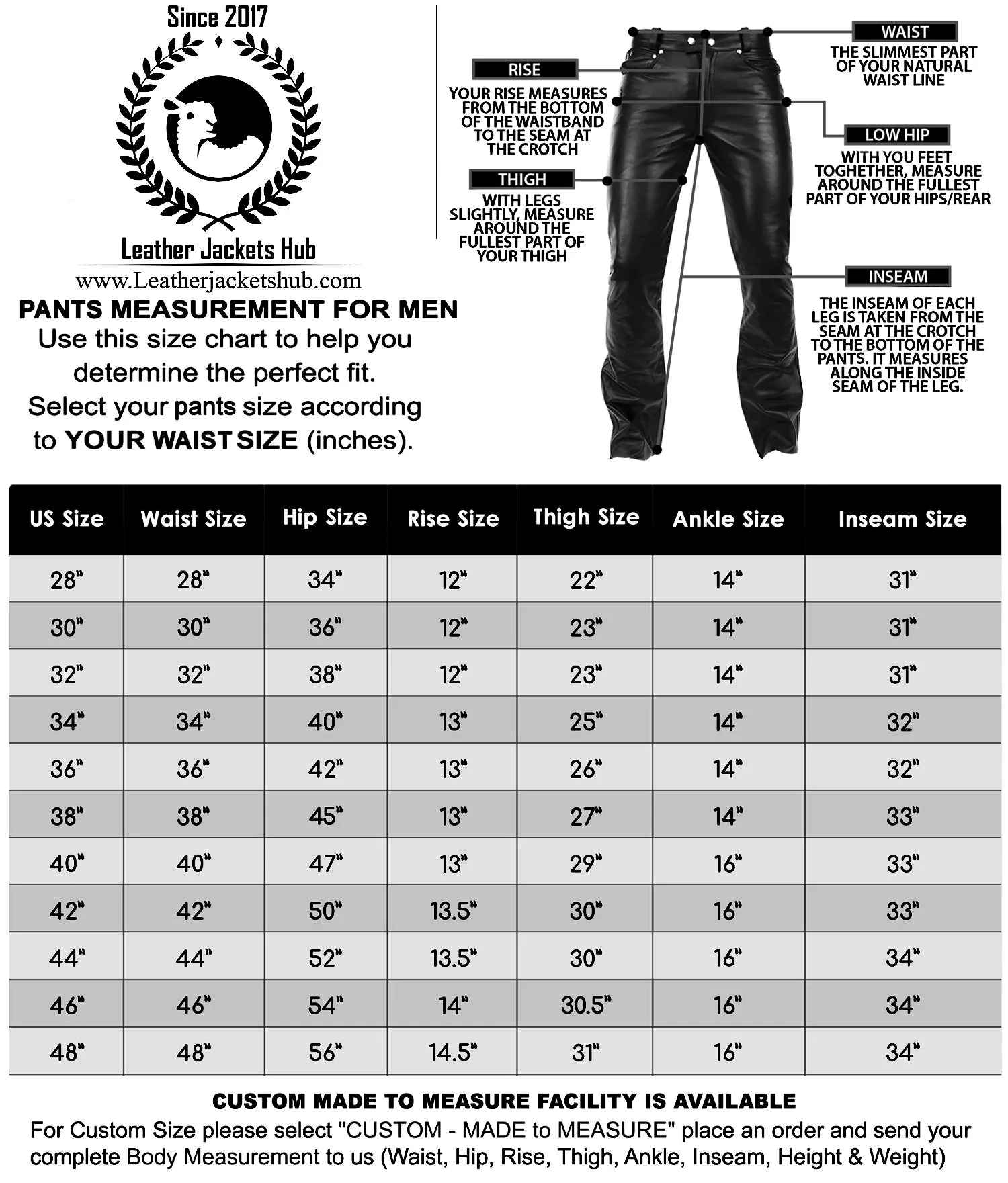Thalor Men's Blue Slim Fit Leather Pants