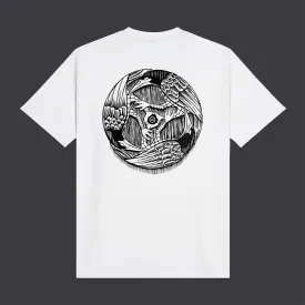 Three Ravens Tee White