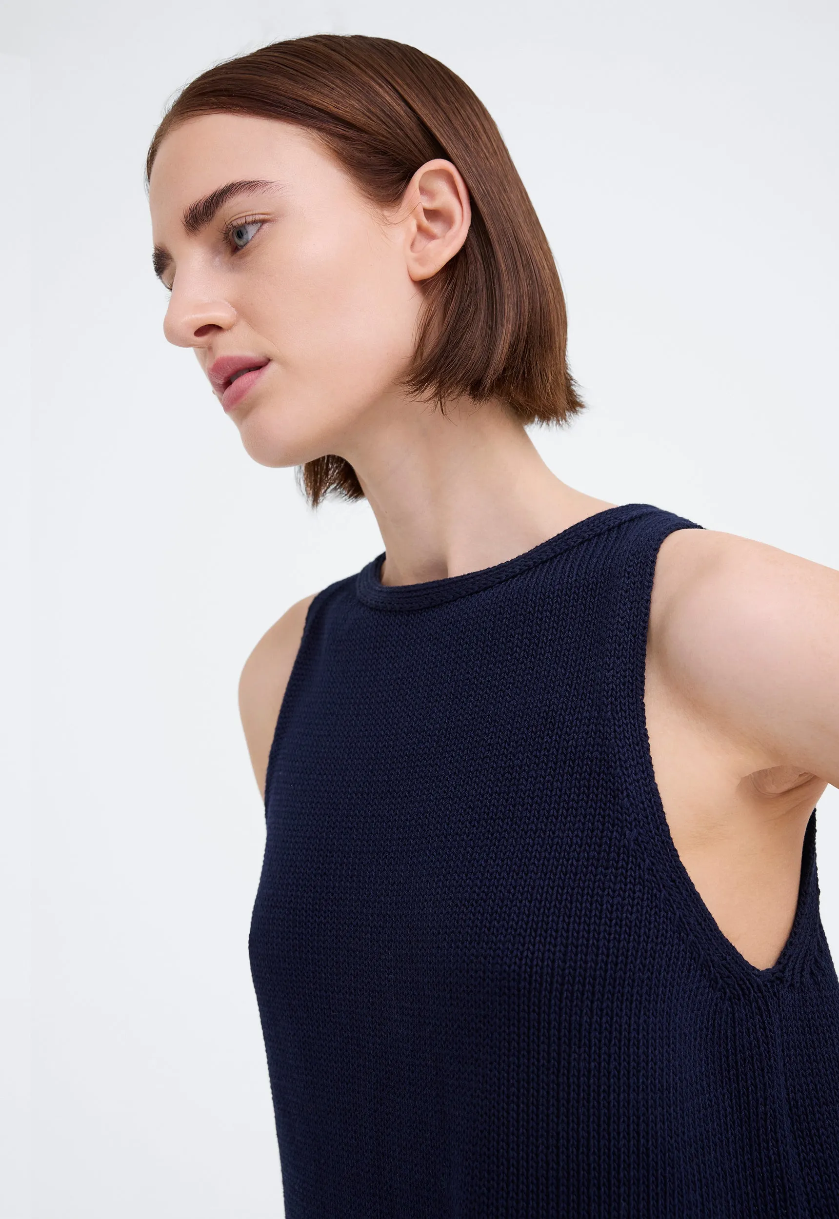 Yogi Top - Darkest Navy